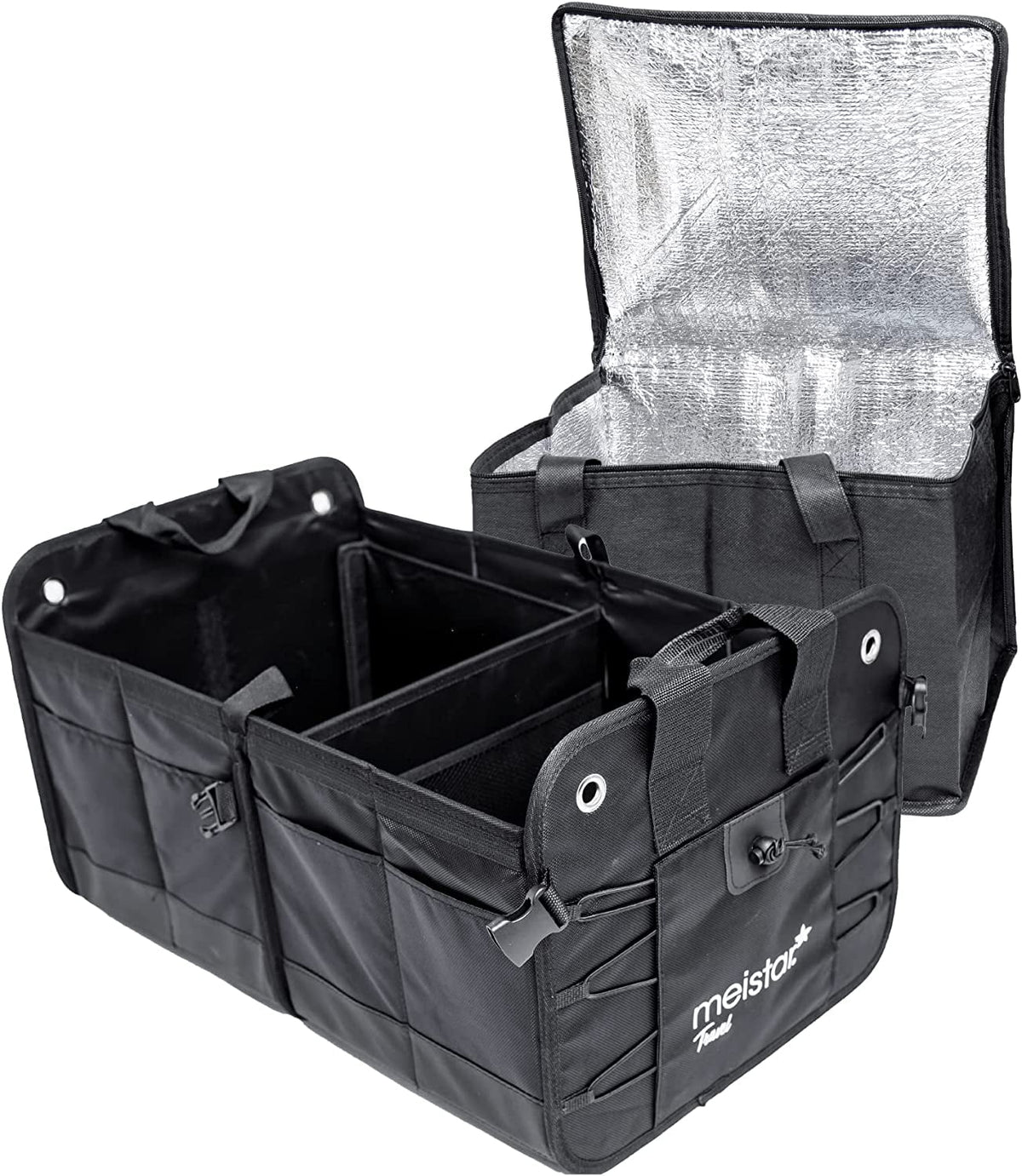 Organizer Collapsible Compartments Portable meistar Trunk Car for Auto Multi Storage and