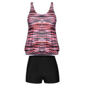 Hot Belly Two Piece Bathing Spring Women Size Women'S Swimsuit Control Loose Size Loose Suits for Swimsuit Swimsuit Set Plus Tankini Large