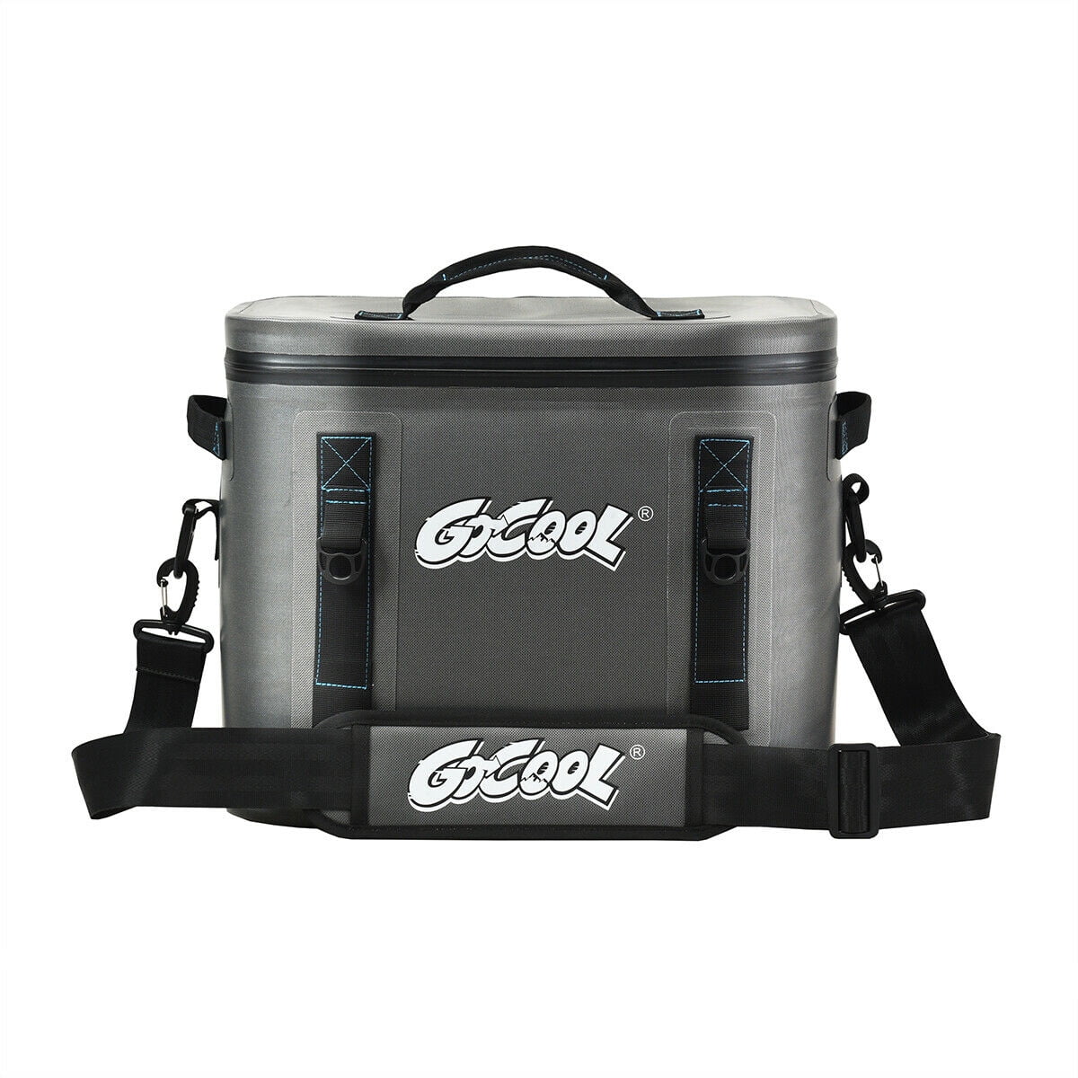 Insulated Picnic For Water-Resistant Soft Bag Portable Cooler Gymax 30 Leak-Proof Cans