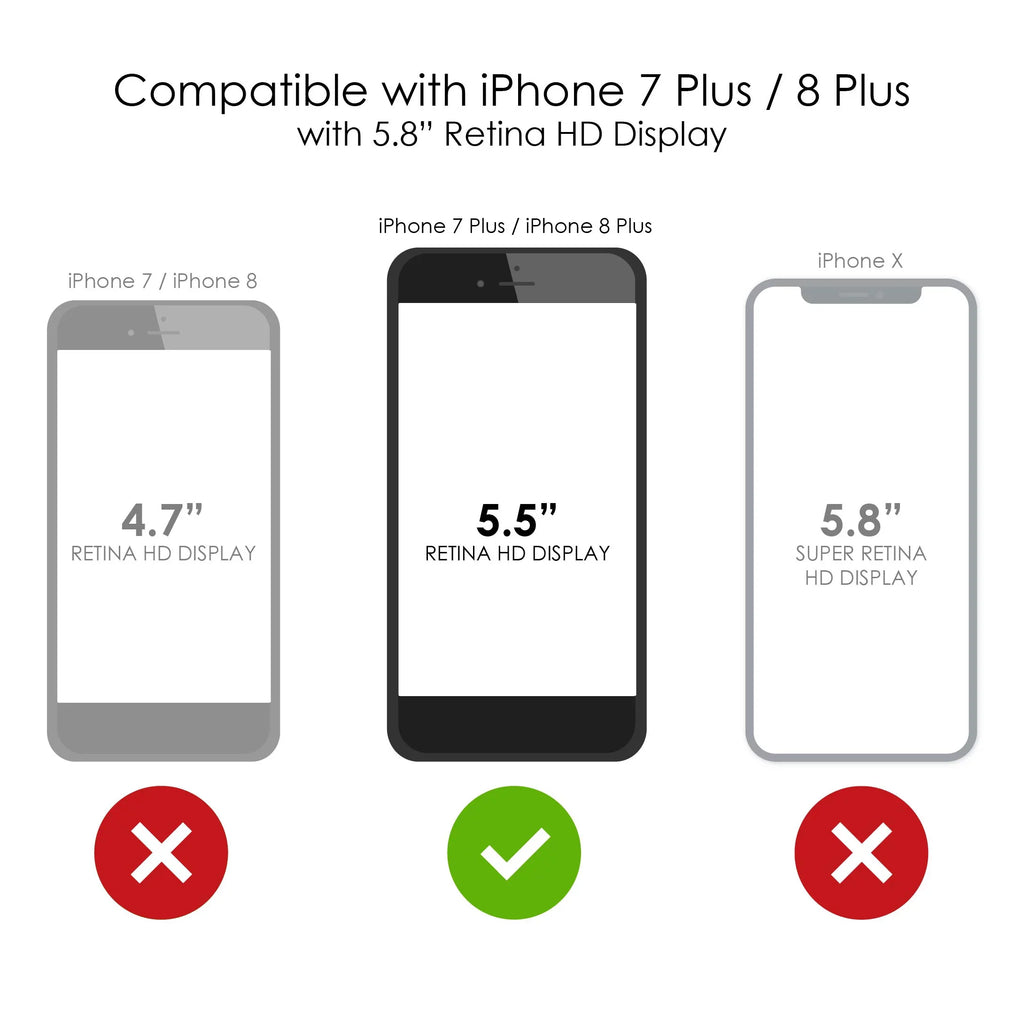 Shockproof - Protector TPU Happiness, Clear Money Bumper Hybrid PLUS Buy / Jaguar Rather Glass (5.5" PLUS Cry DistinctInk in Acrylic Tempered Screen for 7 Case Can't 8 Screen) iPhone Back