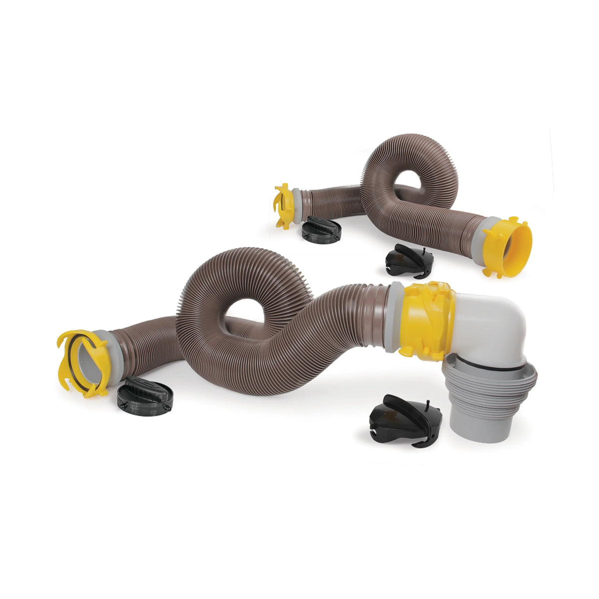 20-Foot (39628) Vinyl, | Camper/RV HTS Hose Kit 360 Revolution Multicolor Camco Sewer Heavy-Duty