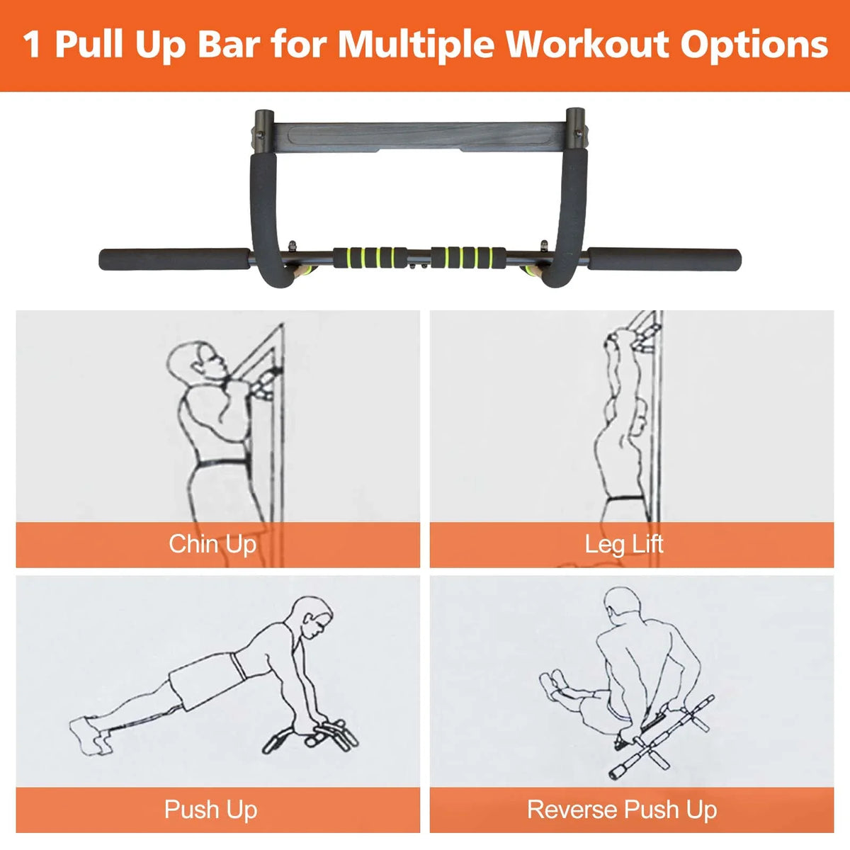 Wide Pull-Up Home Sponge High-Quality Pull-Ups Gym Grip & Bar Narrow Service