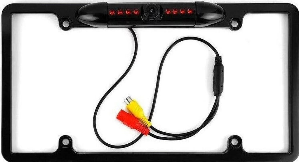 Frame ILX-F409 Plate License Rearview Backup Black ALPINE ILXF409 for Camera