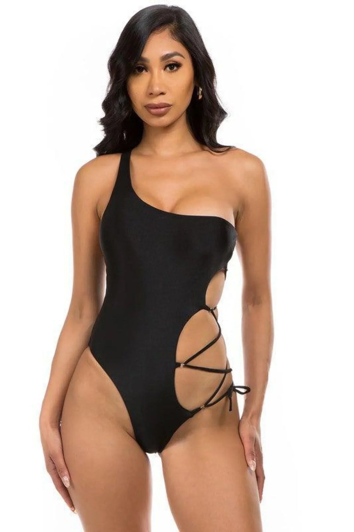 Cut Piece Bathing Suit Out One Sexy
