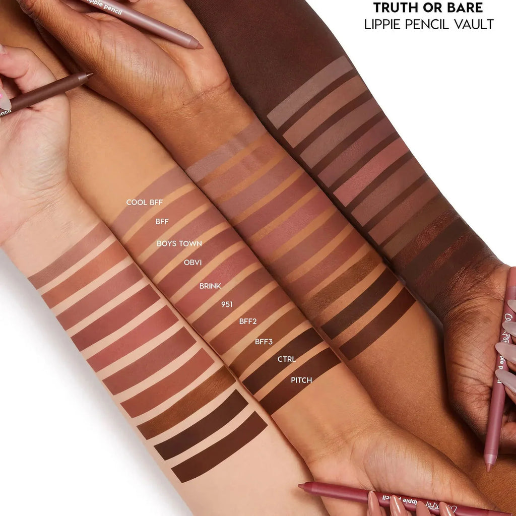 lippie pencil or bare truth vault Colourpop