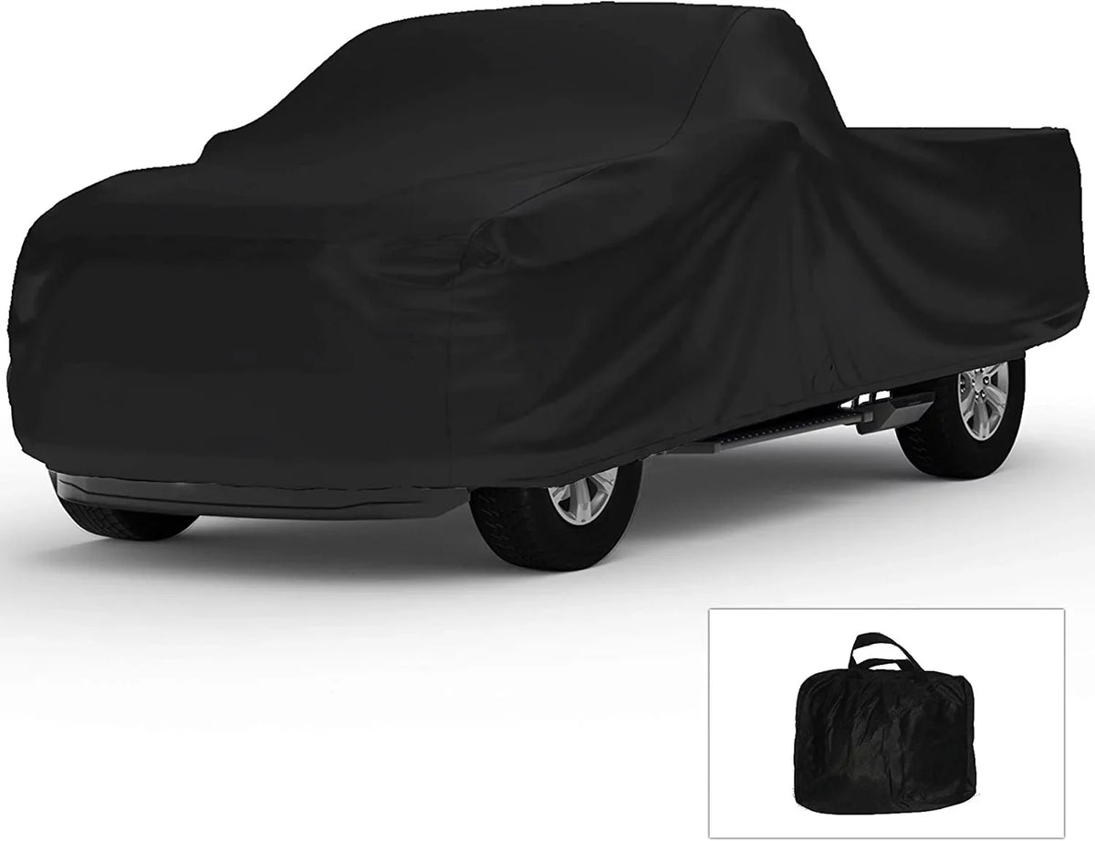 Use 8 Silverado Compatible Satin Truck - Vehicle - Storage Bag Indoor - Indoor - Cab, with Cover Bed Keep Includes Soft Looking 2020 Black Between Material Ft Ultra Chevrolet 2500 Crew