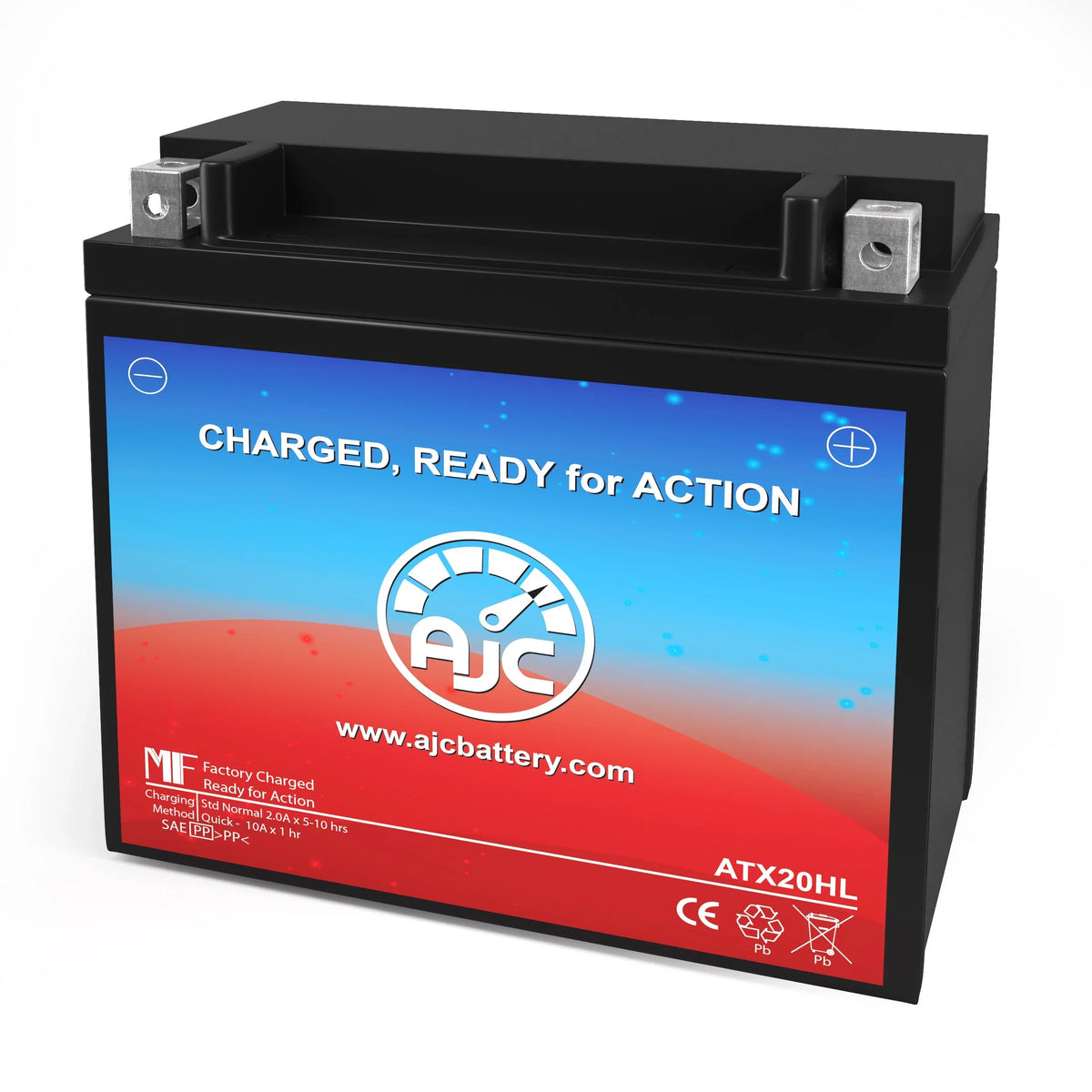 AJC Kawasaki Battery Personal Watercraft with 750CC (Jet Replacement JH750 ZXi 750 Compatible Ski) Battery (1995-1997)