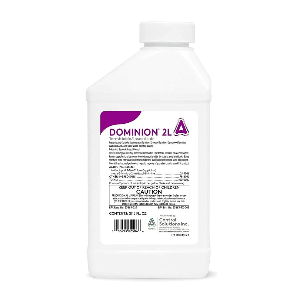 & 2L Termiticide Bait, oz Dominion Insecticide 27.5 Pest Insecticide, Killers, Traps CSI
