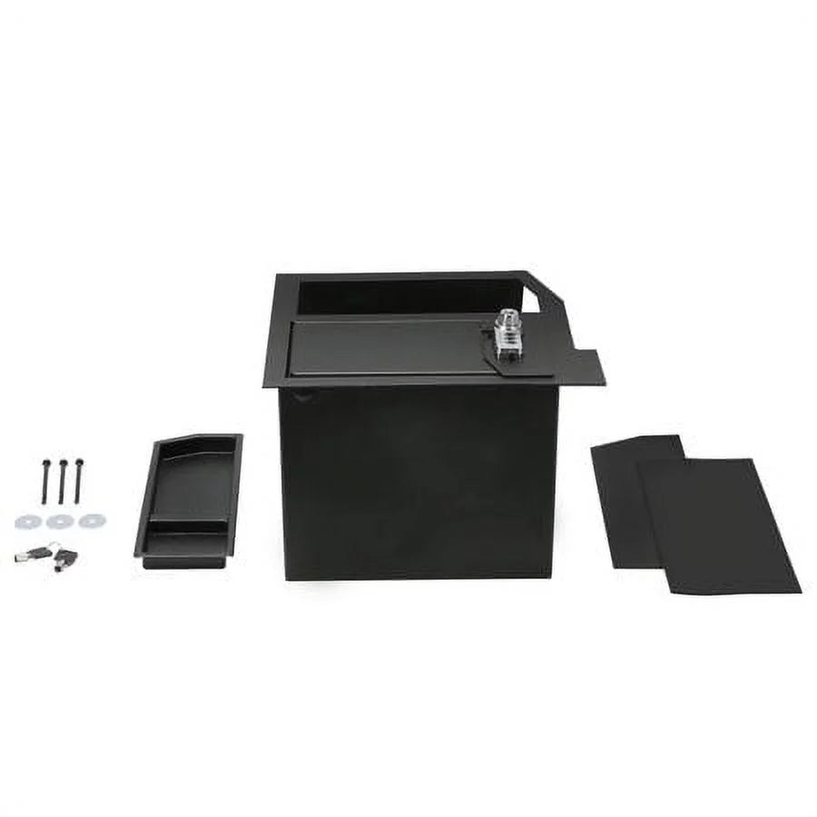 Vault - Box Safe Compatible with 2021 Toyota Console 2013 Tundra, 2007 Gun Storage Toyota Sequoia - 2008 Center KOJEM