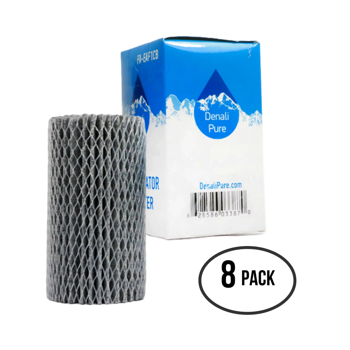 Electrolux Replacement Filter 46-9917 Air - EAF1CB, 8-Pack for Filter EI27BS26JSA Air Compatible Refrigerator Electrolux with Fridge