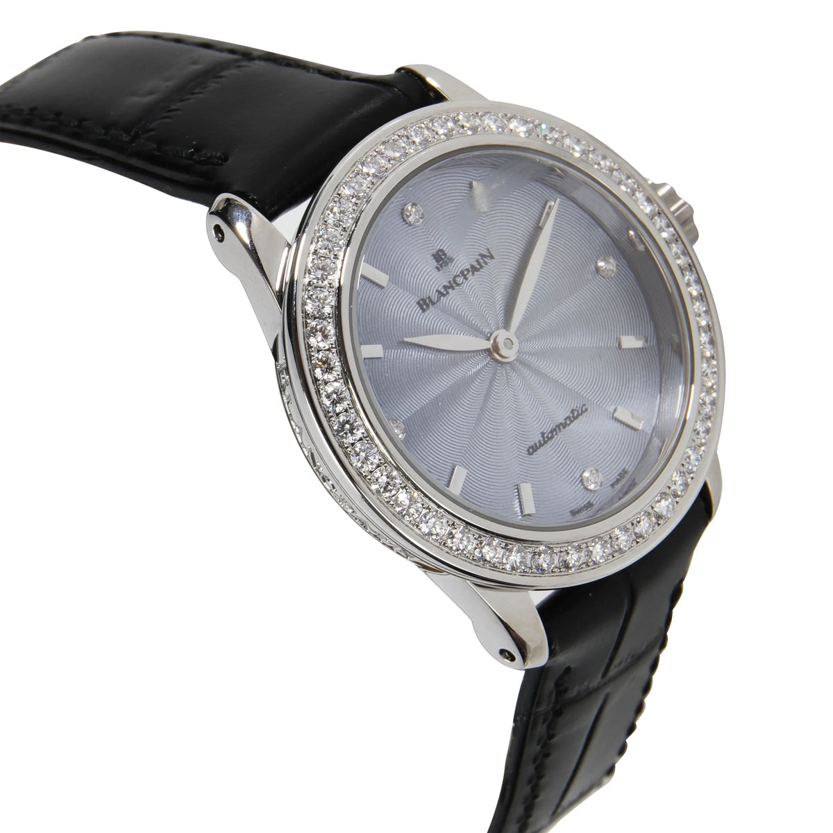 in Watch Stainless Women's Léman Steel Blancpain Pre-Owned 2102