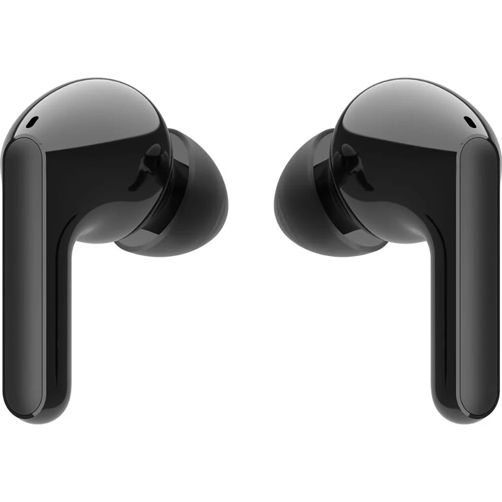 Wireless Wireless Dual Box Sound, Black Work/Home FN5W and True Compatible, Open Free for Bluetooth Earbuds with - Noise Android Meridian Office, TONE Microphone LG iPhone Reduction, Charging