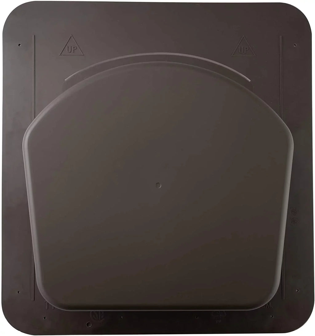SNOWVENTCO Vent, (Brown) Roof 50 in. Lower Intake sq.