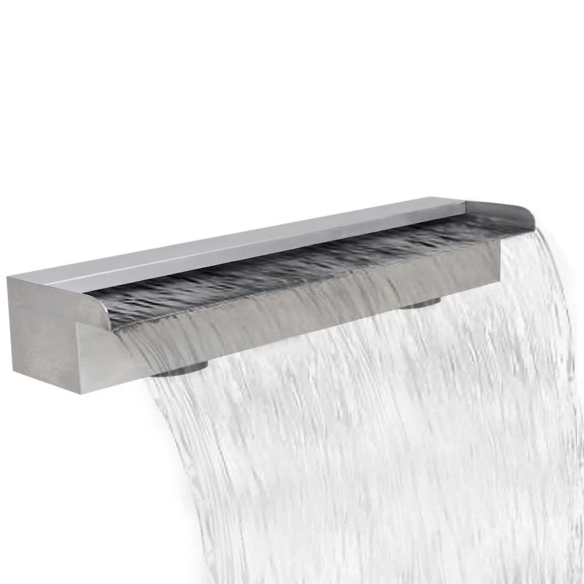 Steel Pool X Pool SpillwayPatio Steel Pond Waterfall X 4.5 Waterfall X Slide Pool Above (w 23.6 23.6" Feature X Pool Inches Andoer Stainless Waterfall 4.5 Pond With Spillway ,23.6 Waterfall