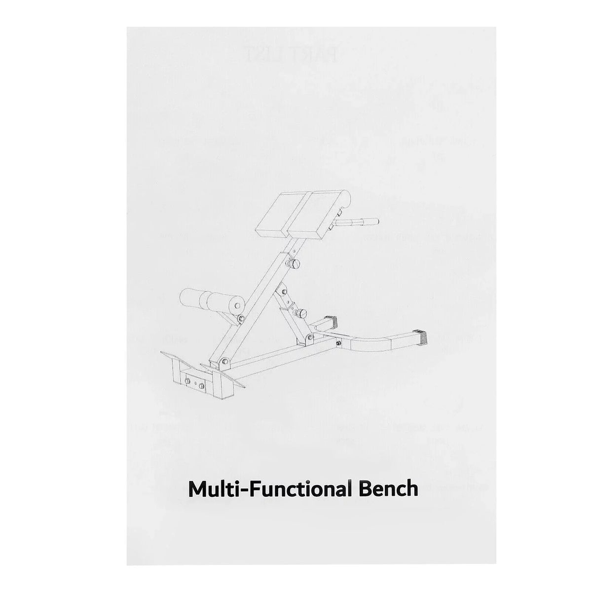 Roman Chair Hyperextension Back Adjustable Back Trainer Extension Machine ZhdnBhnos Bench
