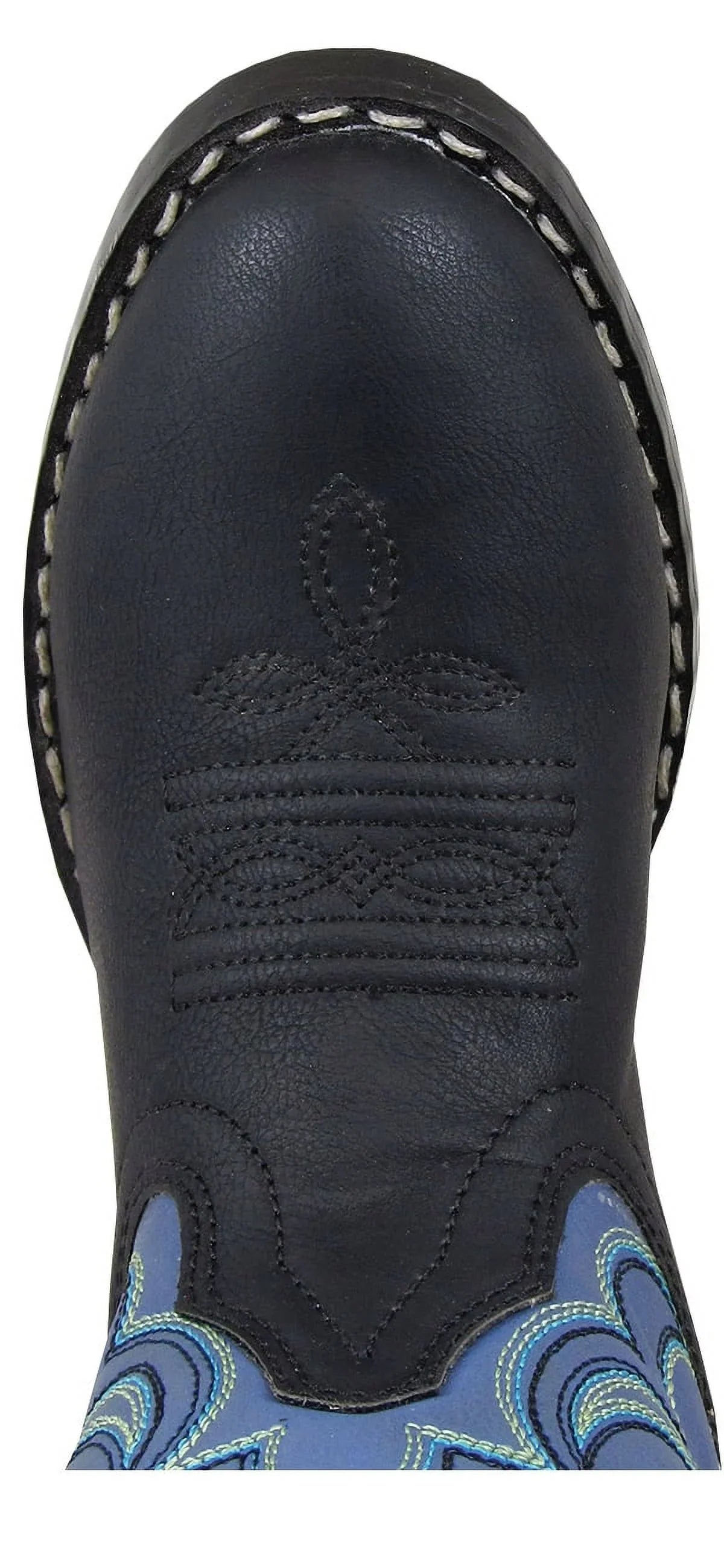 Monterey Smoky Blue Boot Cowboy Black and Kids Mountain