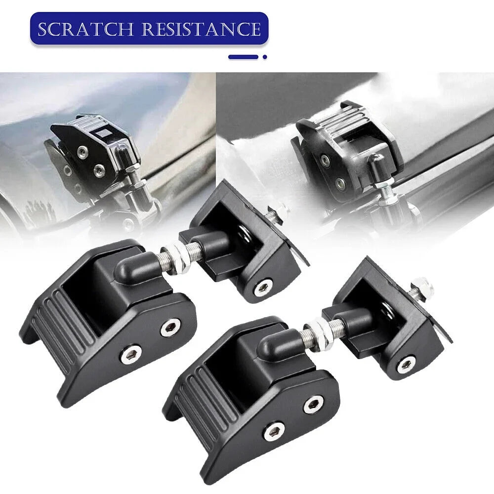 Hood Hood Pair Kit JK JKU Wrangler Catch for Front Jeep Latch Lock 2007-2018 HOT