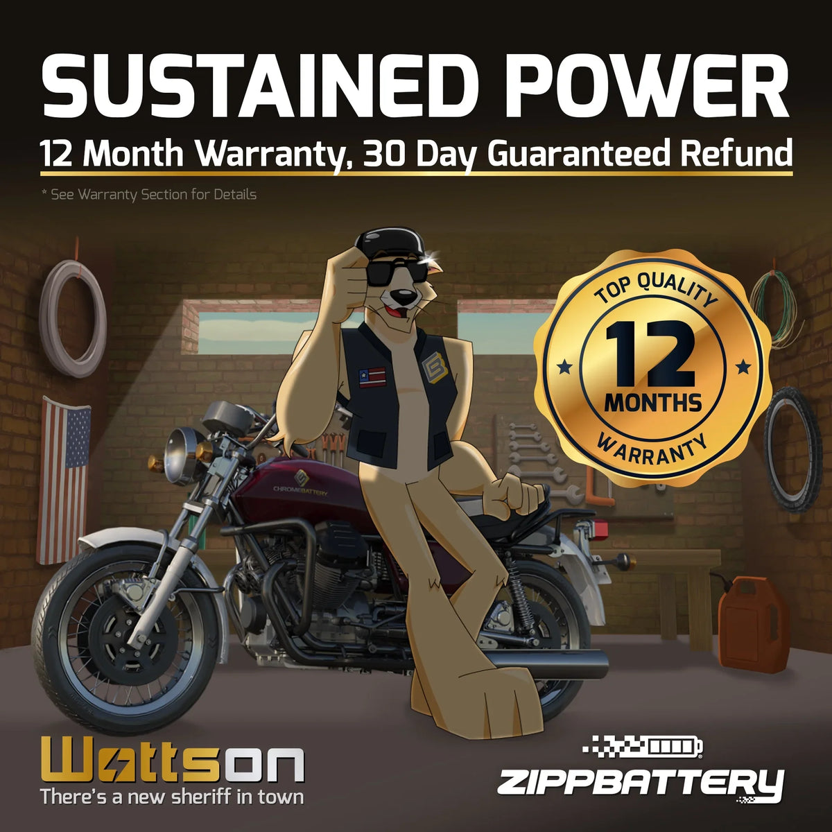 Rxp Ytx30L-Bs Battery 1500 Brp (Sea-Doo) 2007 Zipp for Battery