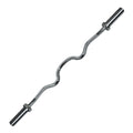 and Streel Valor Hand 47" Bar Arm Workout -28mm Fitness Body Curls EZ for Curl Grip Upper Triceps Knurled