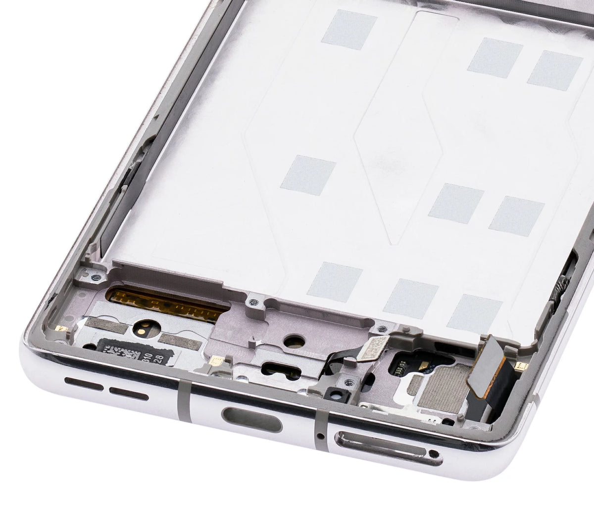 Assembly Replacement (Non-Verizon Compatible Frame Frame) OnePlus 5G OLED (Refurbished) 8 Silver) 5G UW (Polar For With /