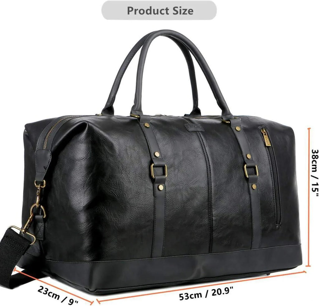Overnight Bag Duffel Leather Fashion Co. FR 20 Travel