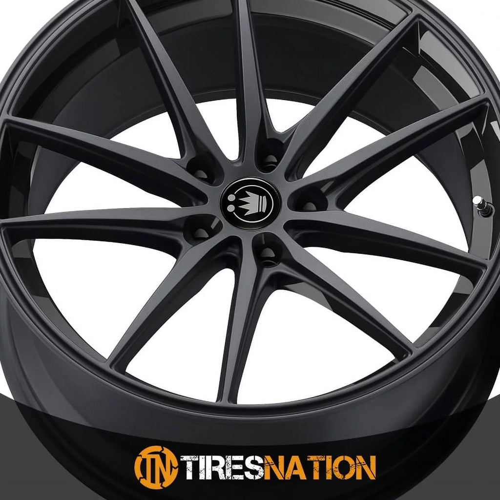 Gloss 19x8.5 37B +45et Konig 5x114.3 Black Wheel Oversteer