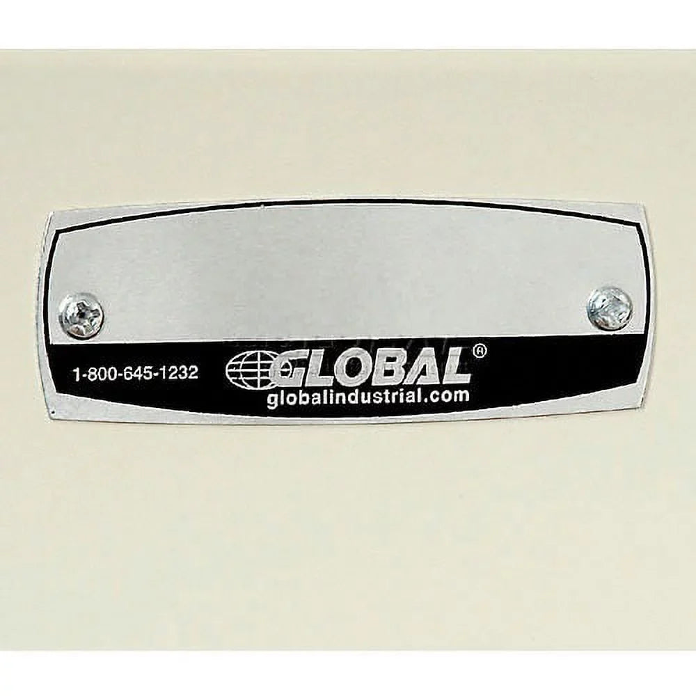 Global 1 with Door Paramount Locker to Assemble Tan - Single Tier Industrial Ready