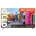 Effective Dolby UHD with Dimming, Refresh Atmos, 120hz (100071709) and Roku Dolby TV 75” (2160p) Rate, Smart QLED onn. HDR 4K Vision, Local