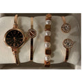 Gold Luis Bracelet 4 Set of Rose Cardini
