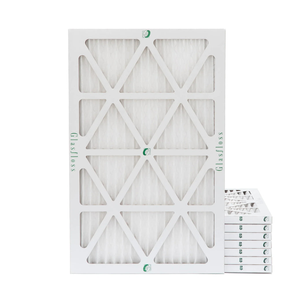 by 10 Glasfloss 16x24x1 Exact 23-1/2 8 15-1/2 x Industries. Filters ) Air AC Furnace Size: 7/8 Pack Pleated ( MERV x