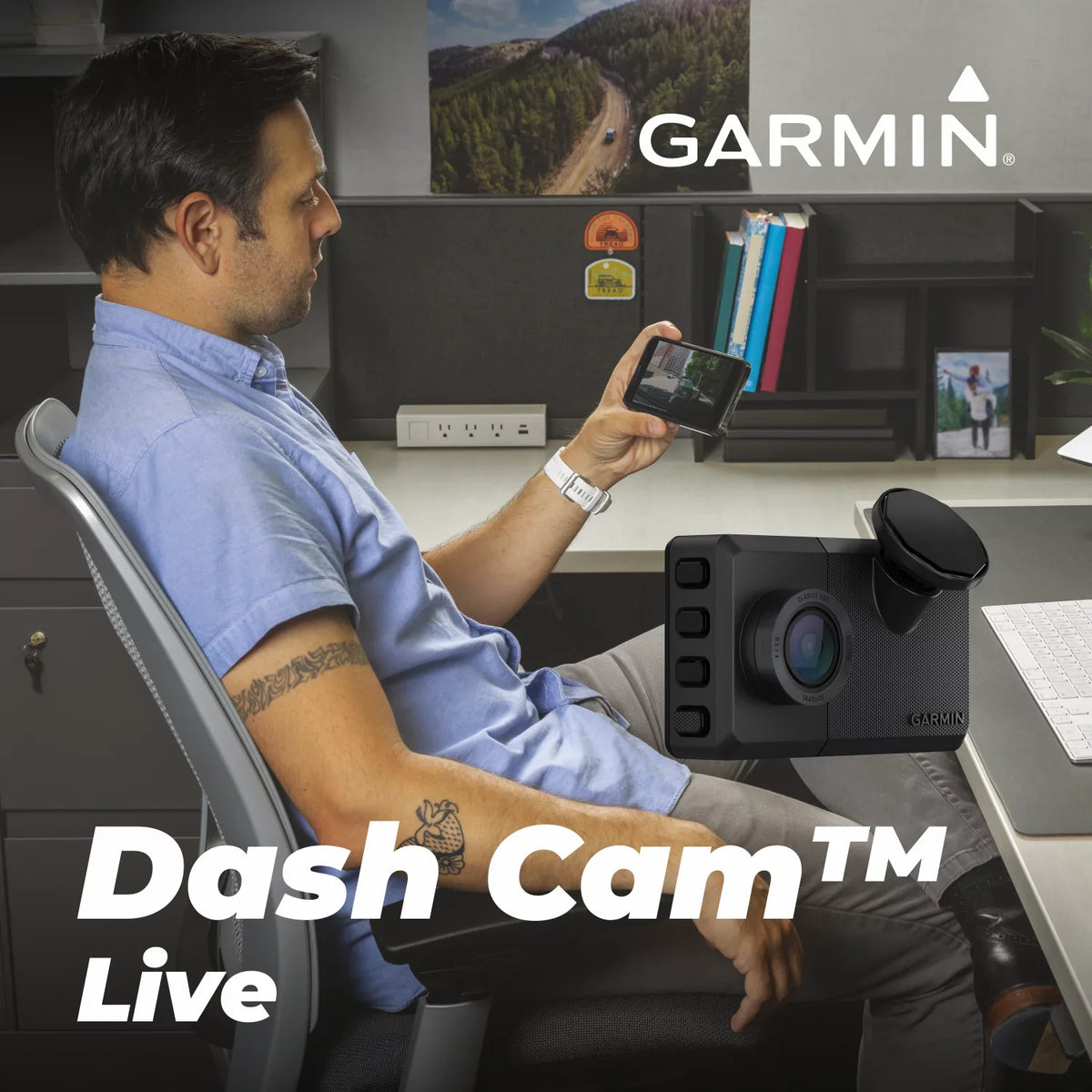 Dash Garmin Live Cam