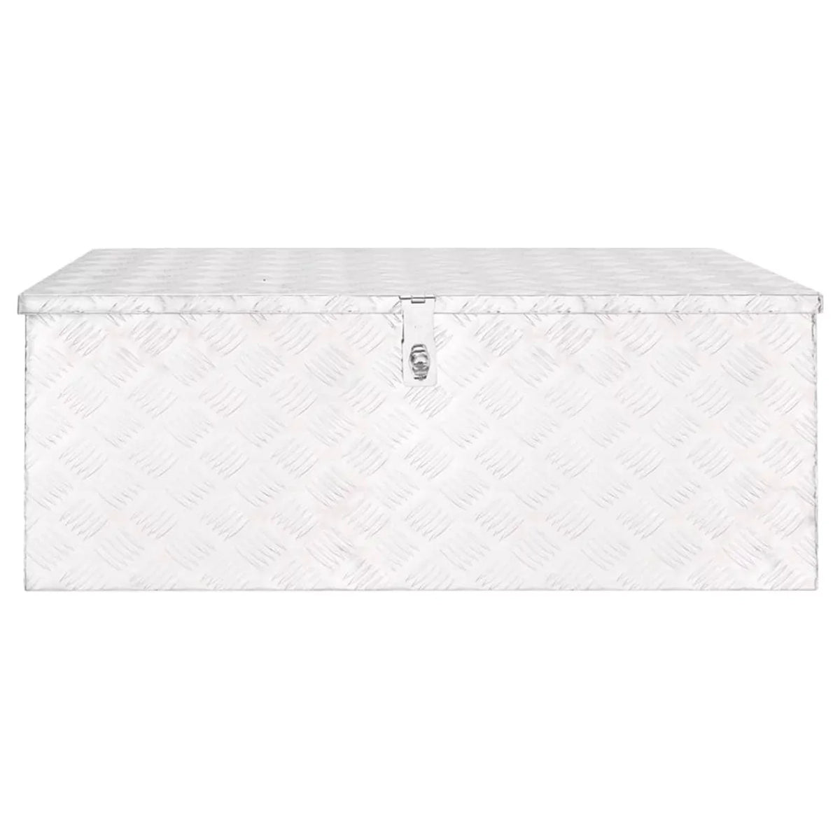 Silver Box Case Truck for Inches x Box Anself Vehicle, (L x Organizer x Lockable Trailer Tool Camping H) Trip Aluminum 14.6 x 21.7 Underbody W Garage, 39.4 Storage Toolbox