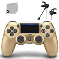 Gold 4 Like Controller PlayStation with New Earbuds BOLT Wireless DualShock Bundle AXTION