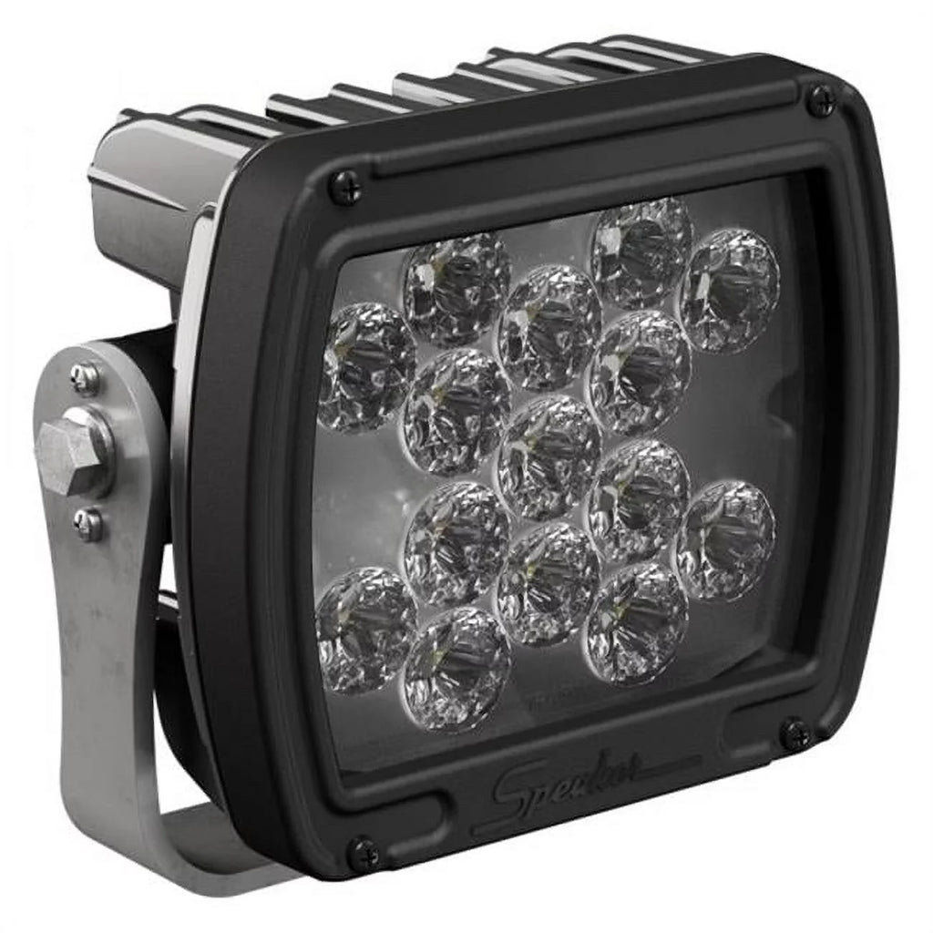 Square Light, JW Flood 6 1300581 24V Beam Speaker in. Black 526F LED