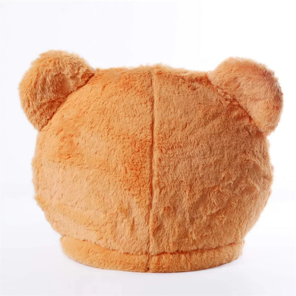 Mascot Head Costume Character Plush Bear Mask Teddy Mascot