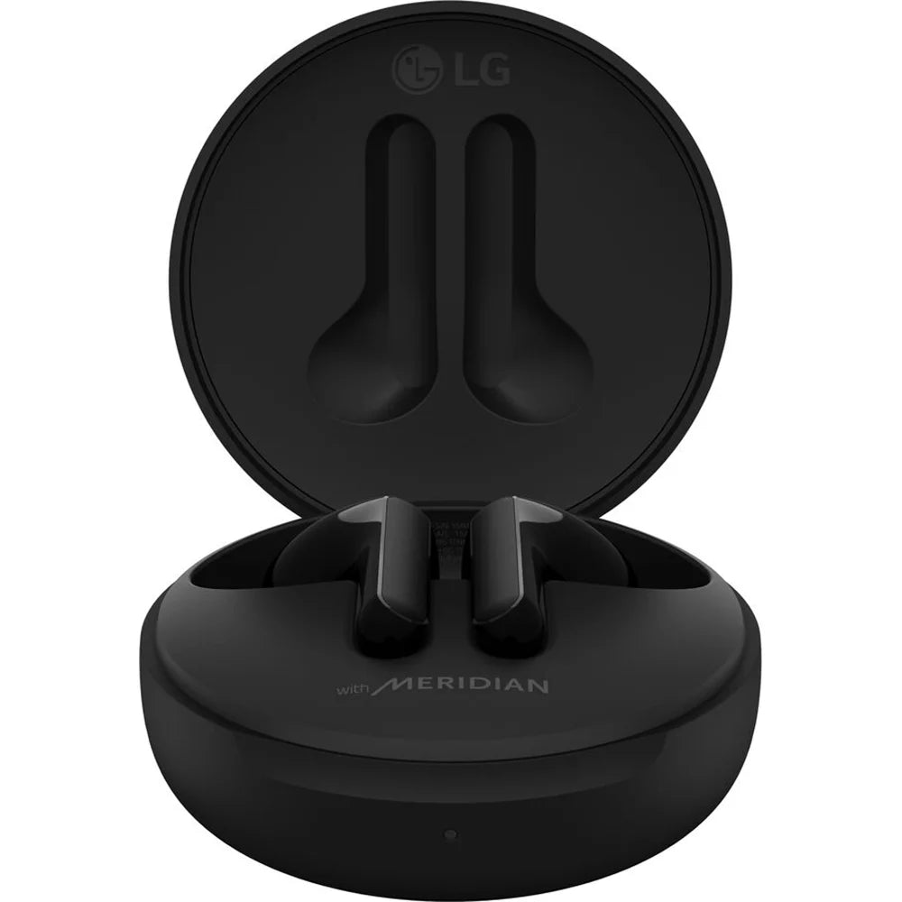 Wireless Wireless Dual Box Sound, Black Work/Home FN5W and True Compatible, Open Free for Bluetooth Earbuds with - Noise Android Meridian Office, TONE Microphone LG iPhone Reduction, Charging