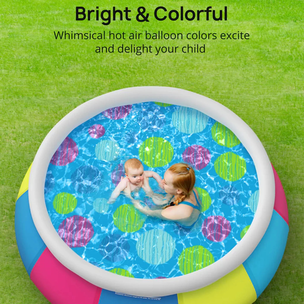 x x Lounge Family ,120" Inolait Inflatable Pool material 72" abrasion resistant Pools 22" Thicker Full-Sized