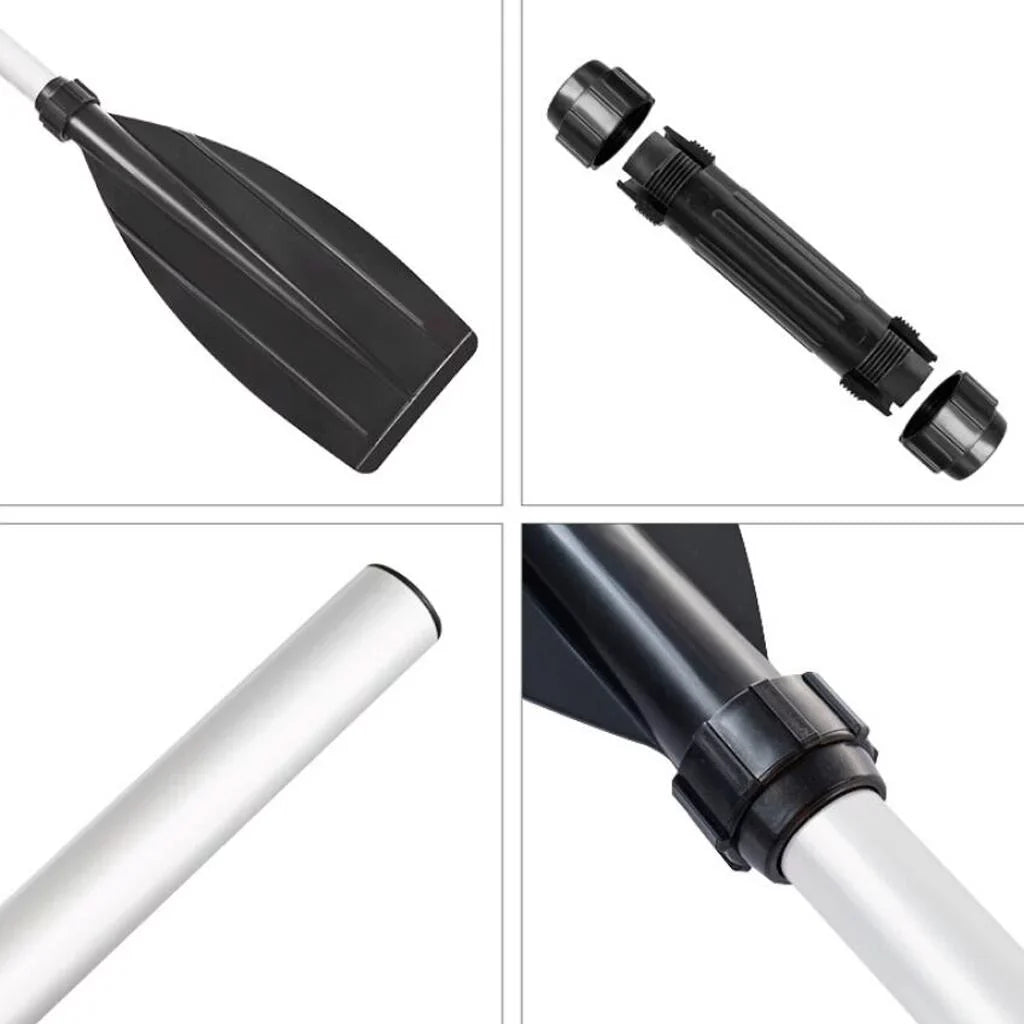 Heavy Aluminum Pair Boat - 1 for Kayaks inches 49.6 Alloy Rubber Dinghy Duty Lightweight Raft Inflatable Canoe Oars