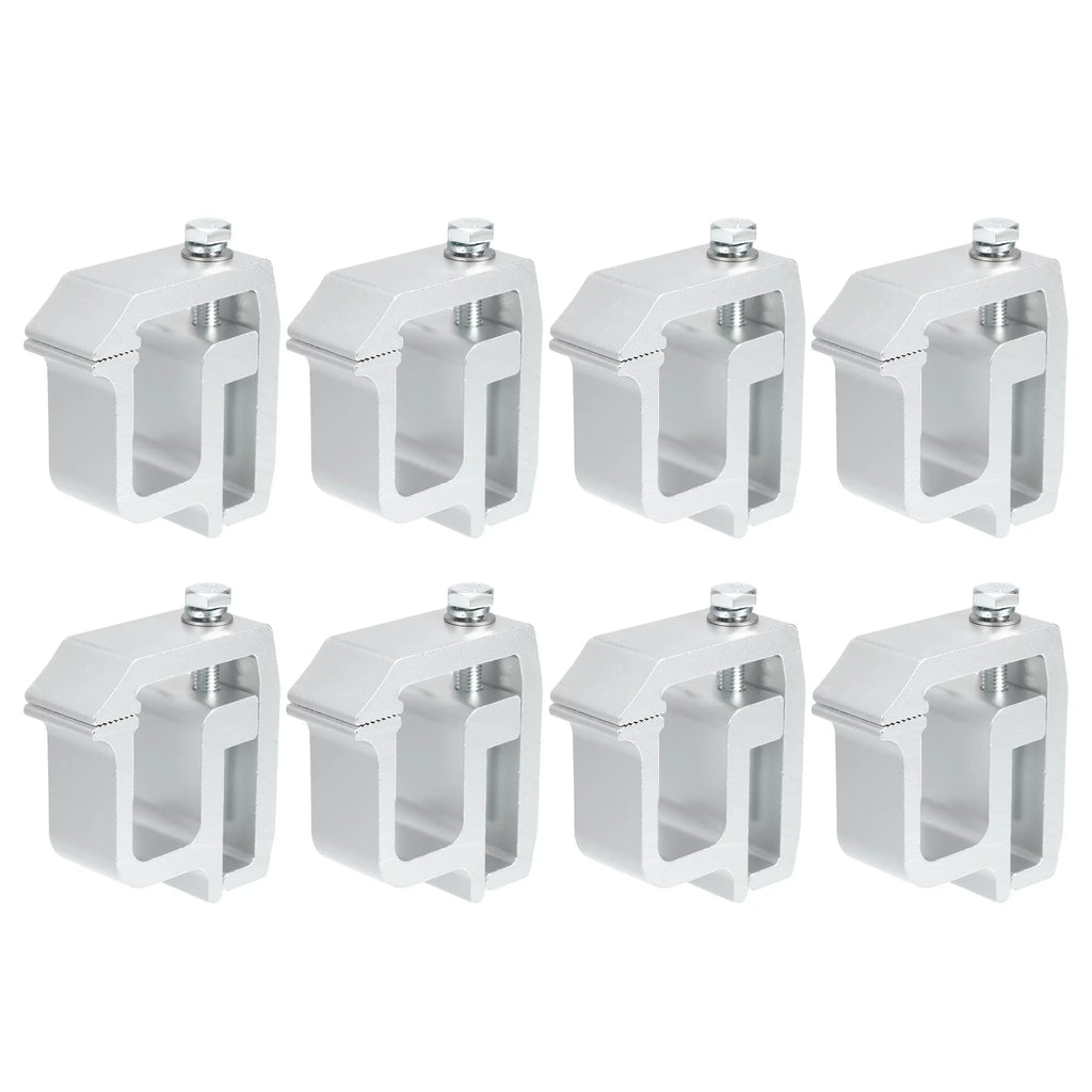 Cap Silverado Bargains Truck Shell Silver Mount Bed Clips Unique Chevy Pcs 1500 Clamps Tone for Fit Camper 2500HD 8