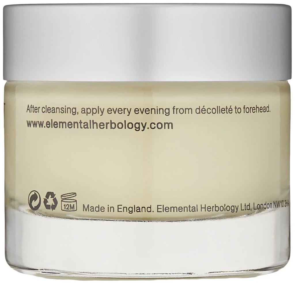 Overnight for fl Herbology Glow Resurfacing Elemental 1.7 oz Vital Cream Face,