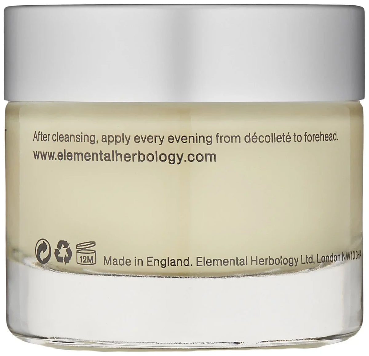 Overnight for fl Herbology Glow Resurfacing Elemental 1.7 oz Vital Cream Face,