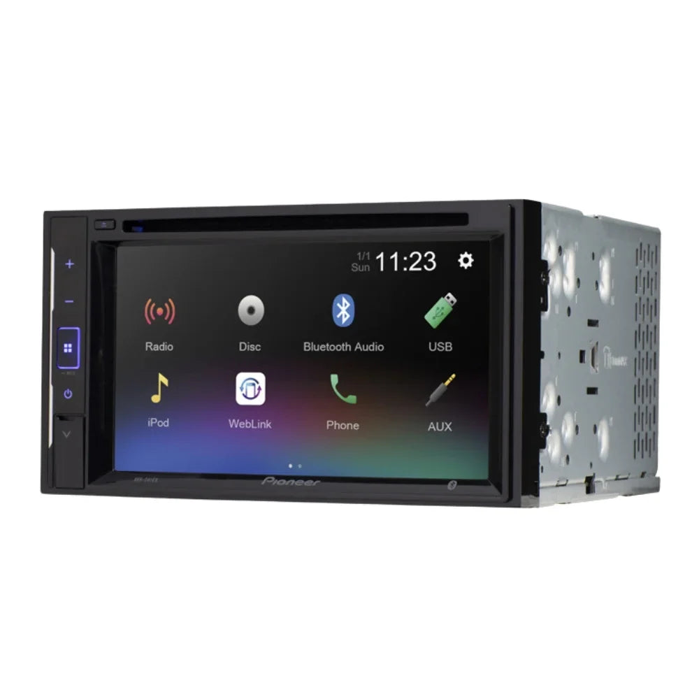 Alero Bluetooth Backup Kit Din Pioneer and 2001-2004 Bundle Oldsmobile for / with Touchscreen, Stereo KIT2408 Double Multimedia Camera, Car DVD Installation Kit Dash -