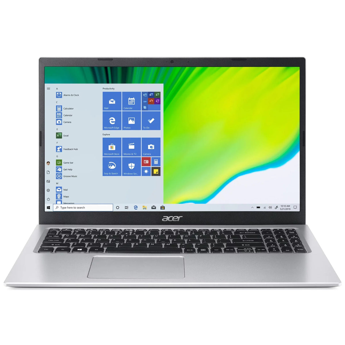 4GB N4500 RAM Flash - Acer and 15.6" 1.10GHz Laptop Dent Aspire (Scratch Intel 64GB W11H 1 Refurbished) Celeron