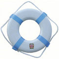 Decorative White & Pool Swimming Life Jim-Buoy Ring,