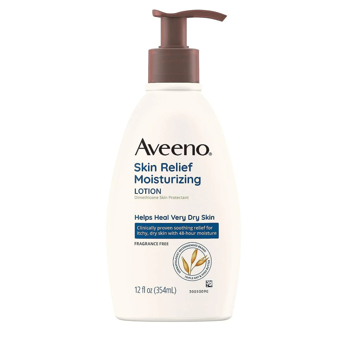 Skin, Sensitive Aveeno Lotion Pack 12 oz, Moisturizing for 6 Skin Relief