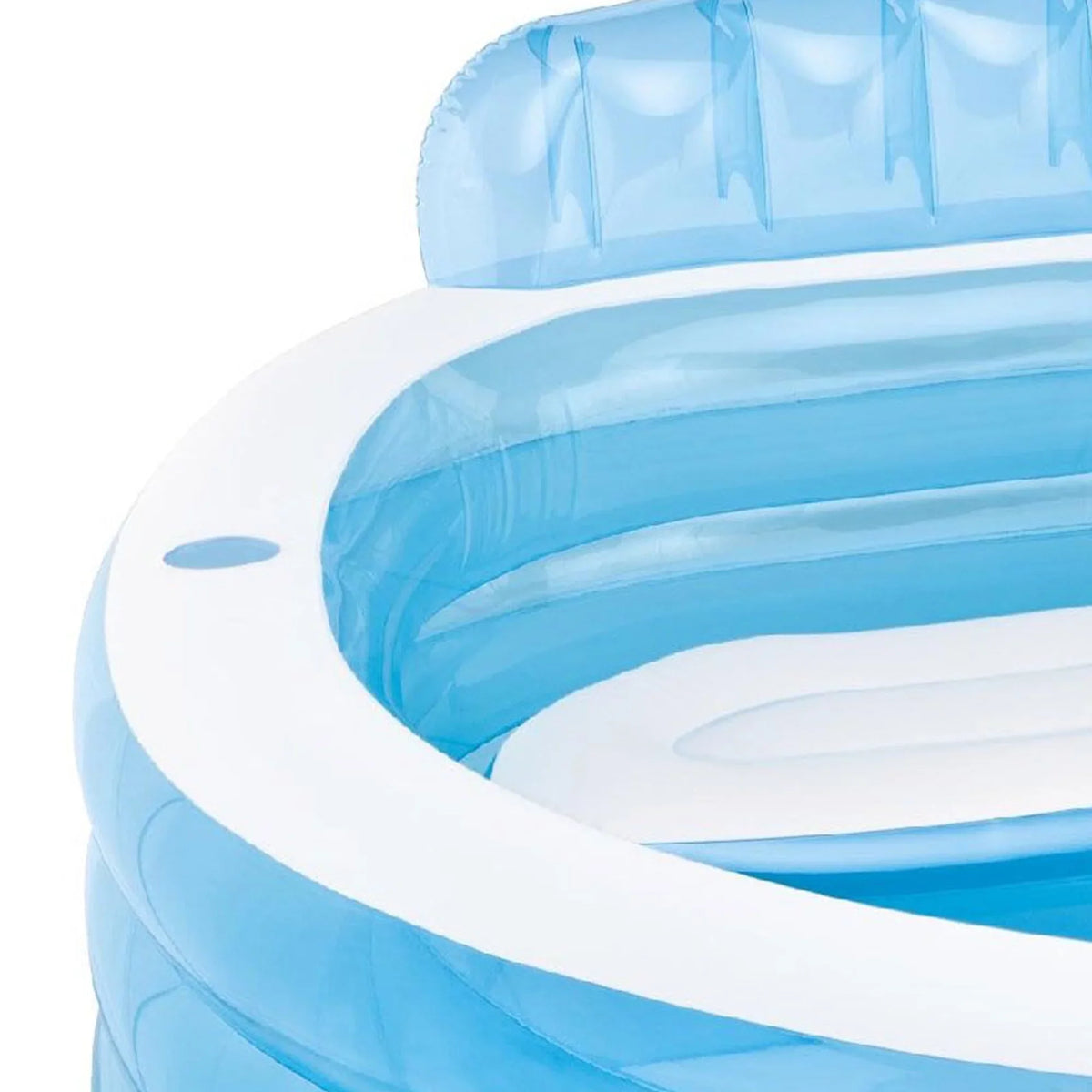 & 7.08'x Bench Family 120V Air Electric 30" Intex w/ Pool Pump In Lounge Built