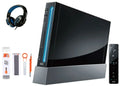 Bundle Kit Wii BOLT + Cleaning New AXTION Console Like Gaming Nintendo Headset Black