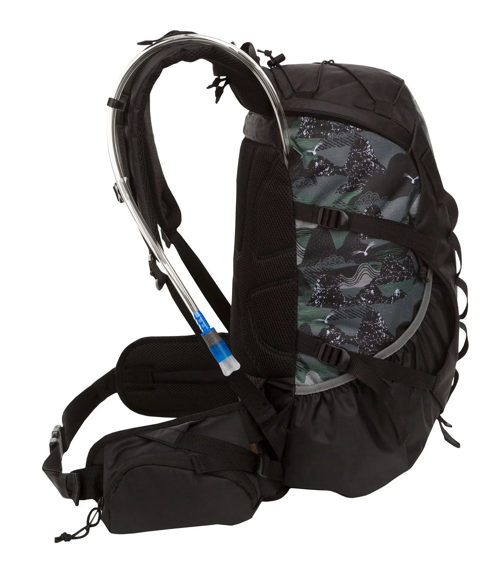 Big L Internal Black with Sur Frame, 28.5 Hydration Backpack Unisex, Bladder, Products Outdoor