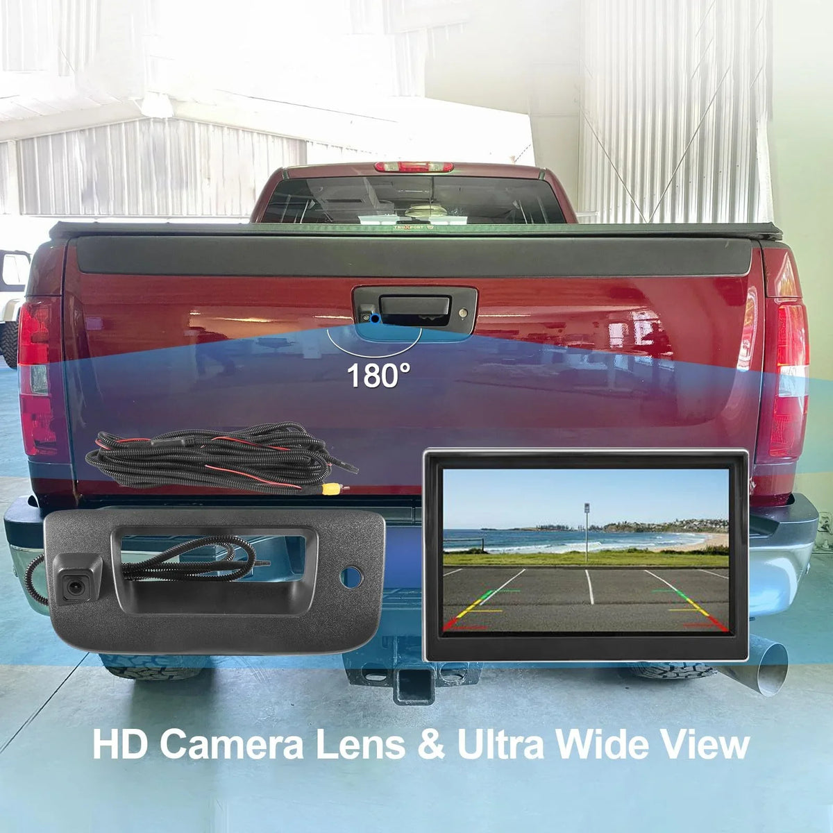 View Handle Camera Backup 2007-2013 Chevy 22755304 Silverado/GMC Sierra Rear for Tailgate
