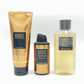 Reserve Body Men's and Body Bundle Cream, Body and Whiskey Shower Gel Spray Bath 3-Piece Works